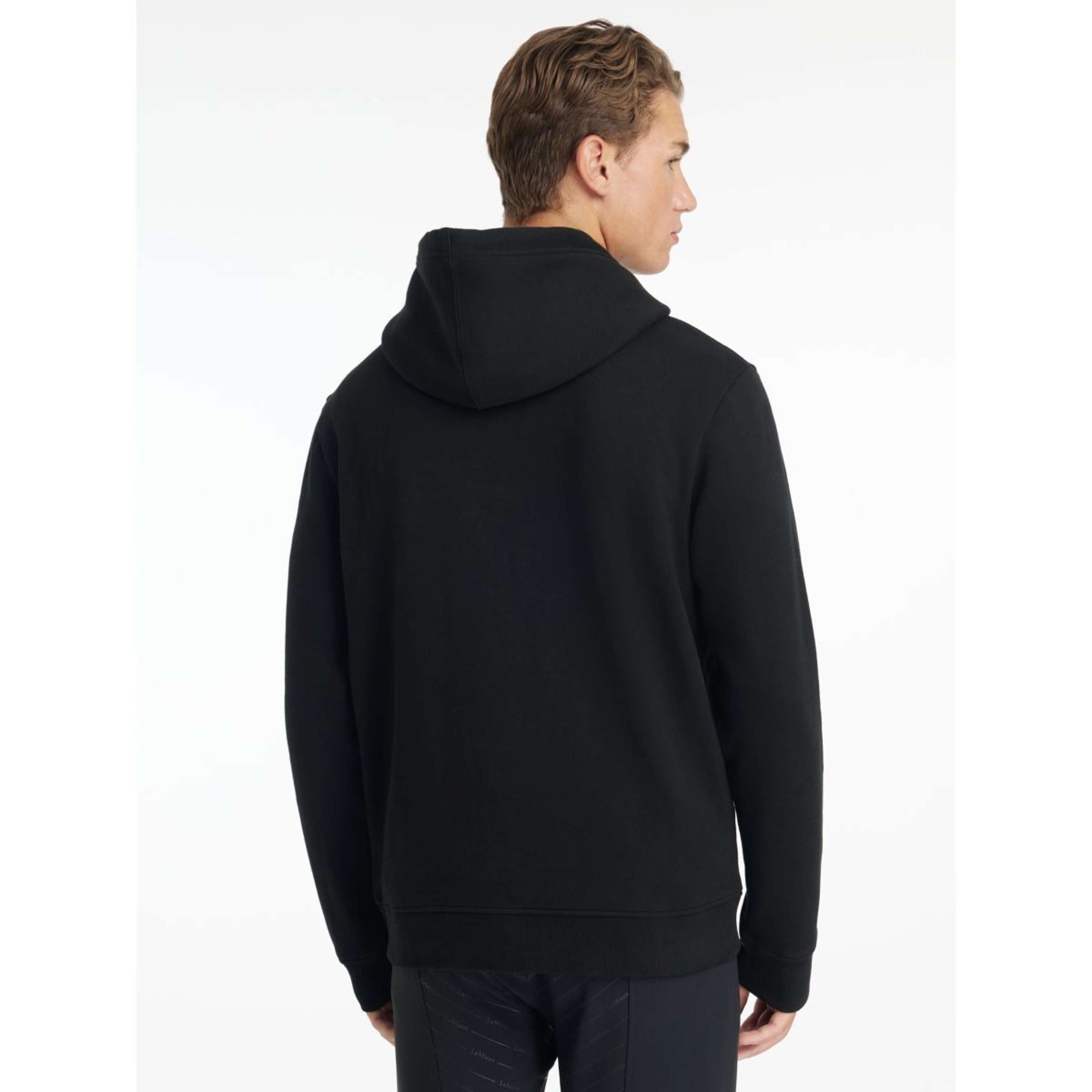 LeMieux Pull col Hoodie Hommes Noir