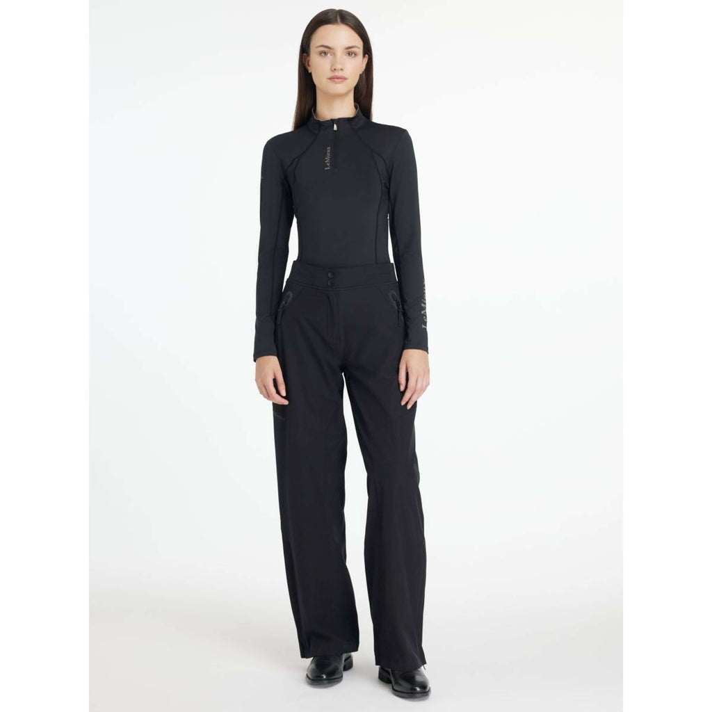 LeMieux Pantalon d'Équitation Drytex Stormwear Étanche Noir