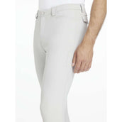 LeMieux Pantalon d'Équitation Sports Knee Grip Hommes Gris clair