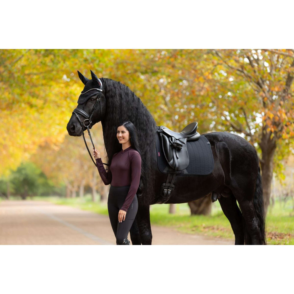 LeMieux Tapis de Selle Essence Dressage Noir
