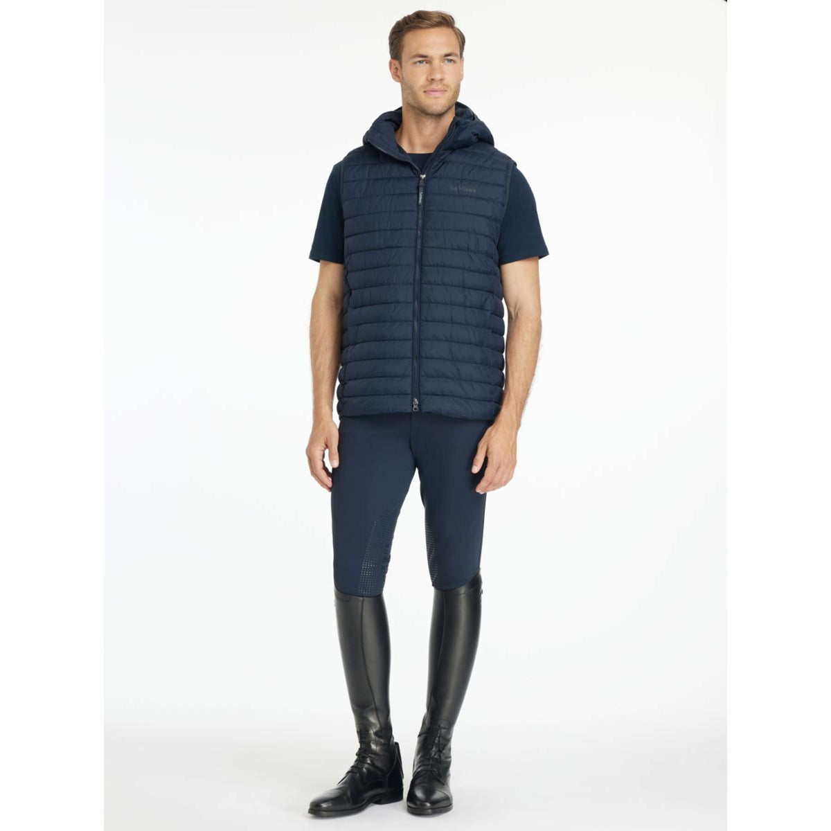 LeMieux Bodychauffant Puffer Hommes Marin