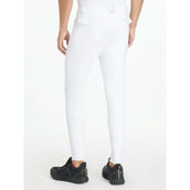 LeMieux Pantalon d'Équitation Sports Full Grip Hommes Blanc