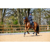 LeMieux Tapis de Selle Puissance Suede Dressage Marin