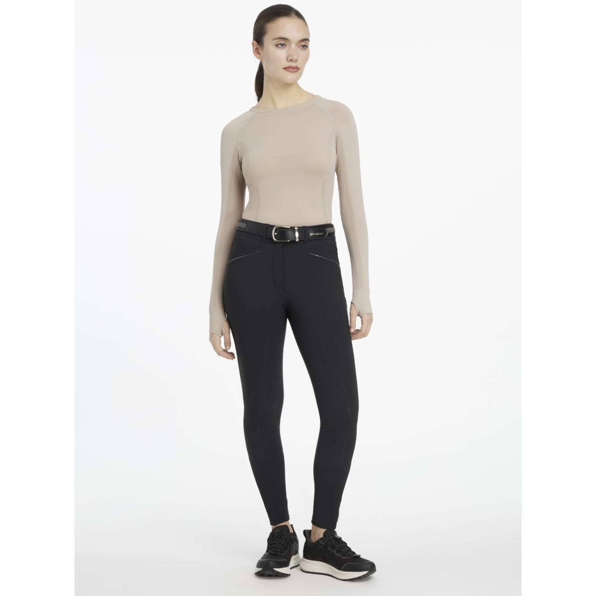 LeMieux Pantalon d'Équitation Freya Pro Noir
