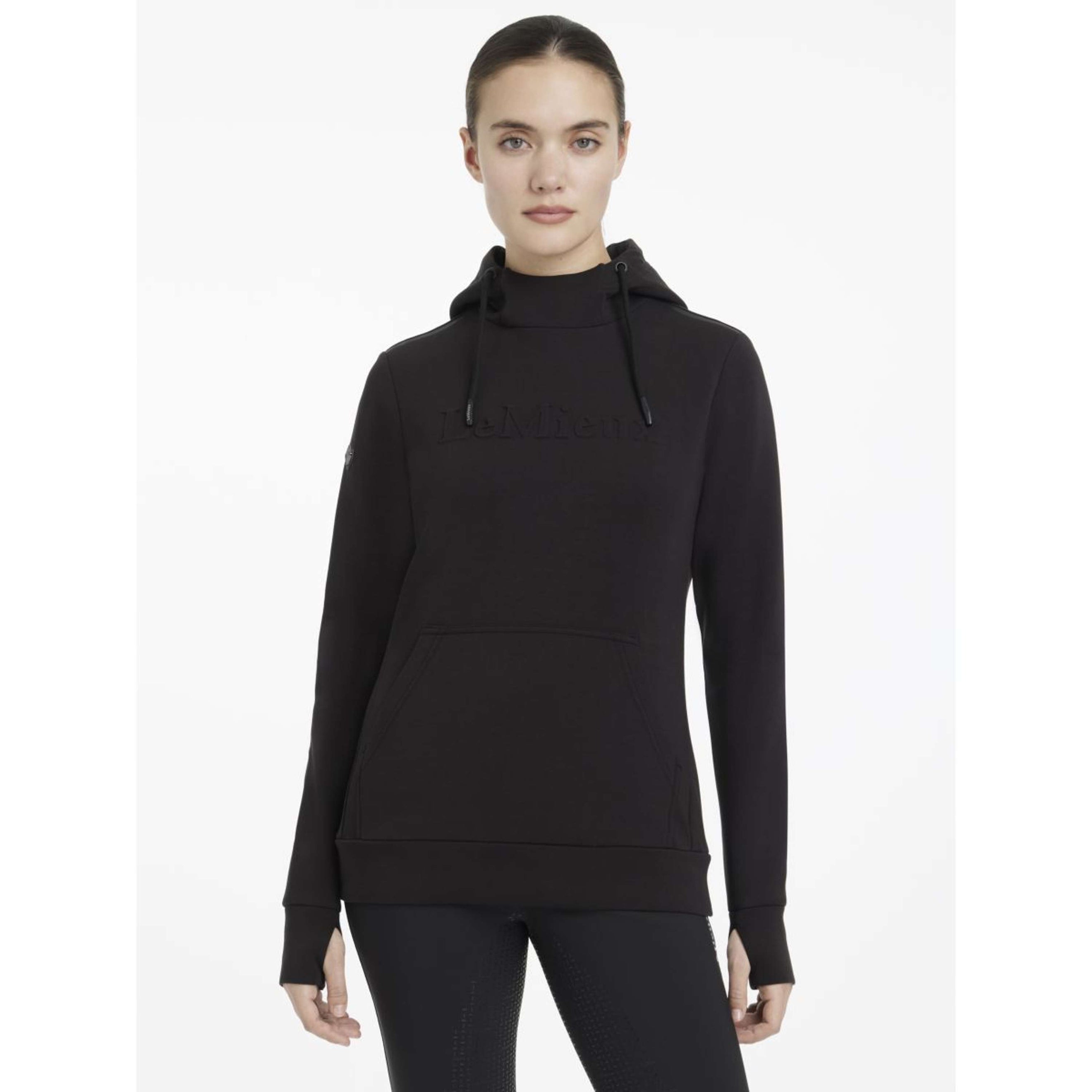 LeMieux Pull col Hoodie Classique Noir