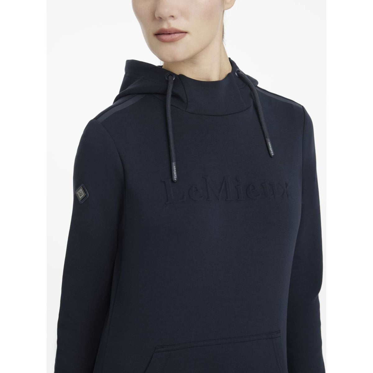 LeMieux Pull col Hoodie Classique Marin