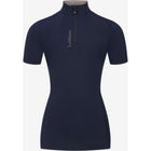 LeMieux Baselayer Young Rider Classique Manches Courtes Marin
