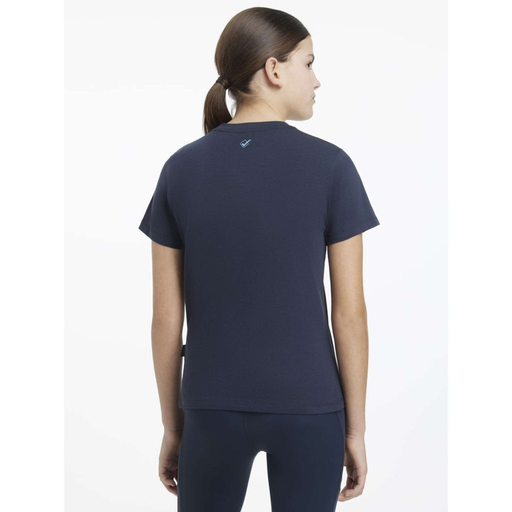 LeMieux T-Shirt Young Rider Classique Marin