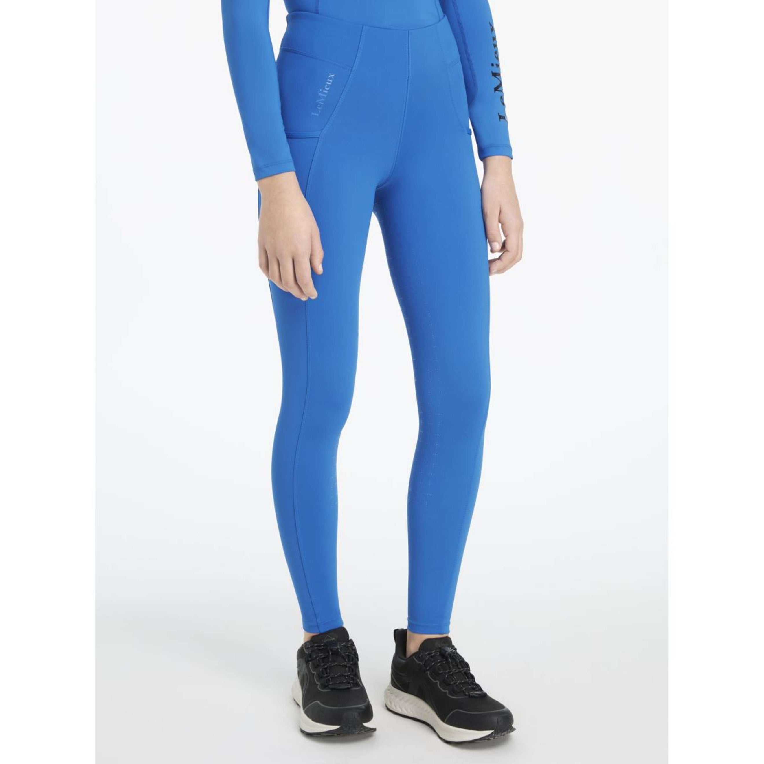 LeMieux Legging d'Équitation Young Rider Orla Benetton Blue LeMieux Legging d'Équitation Young Rider Orla Benetton Blue
