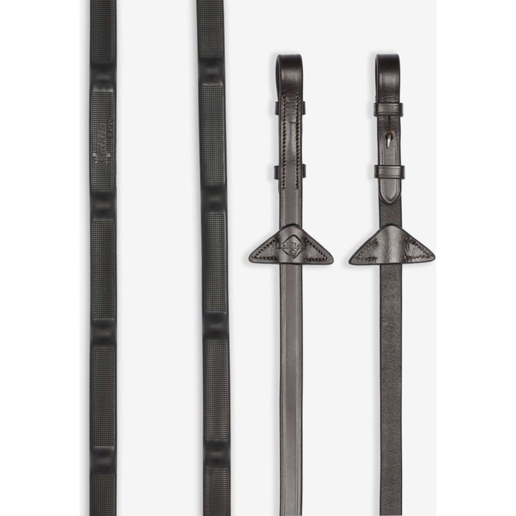 LeMieux Rênes Ergo Grip Rubber Marron