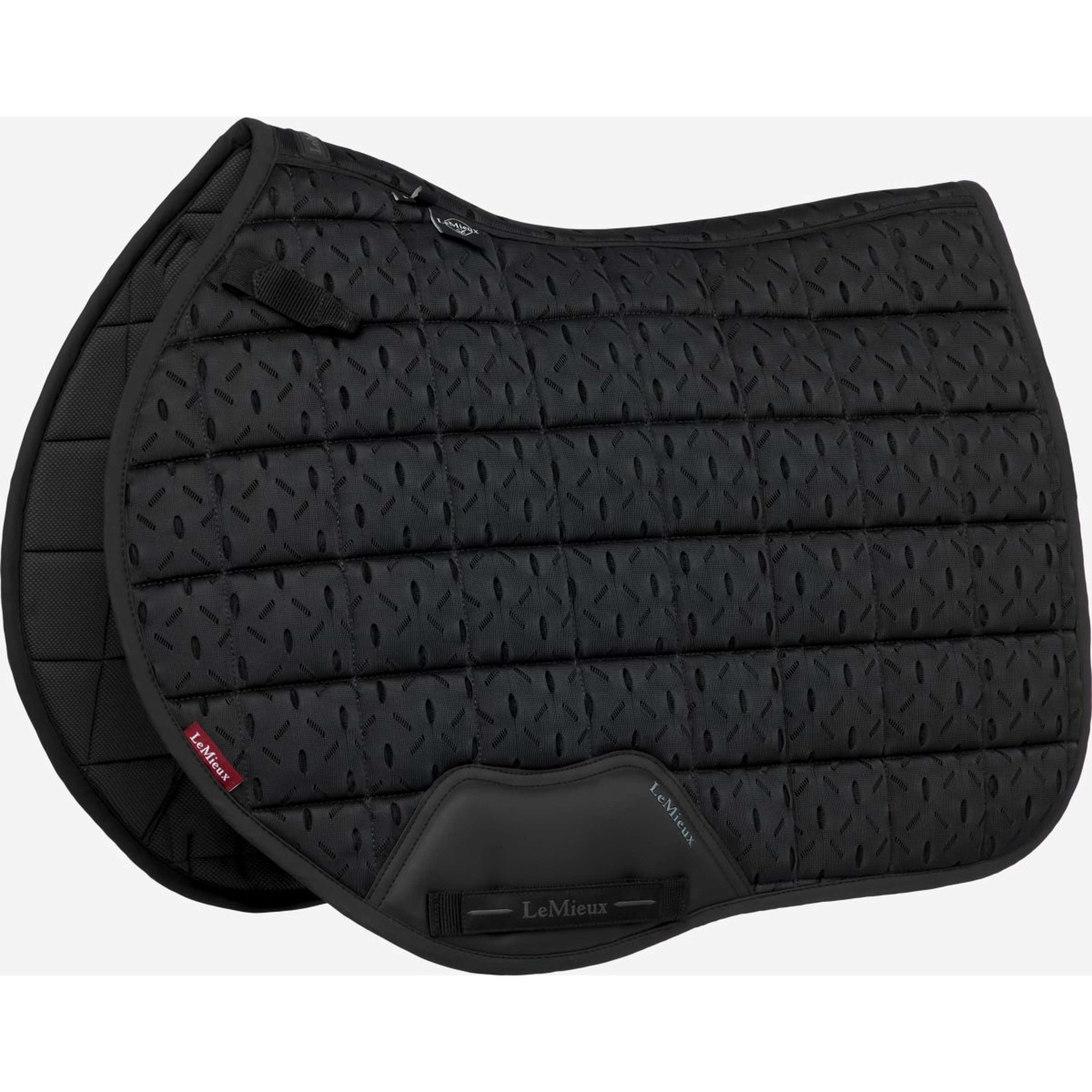 LeMieux Tapis de Selle 3D Mesh Self-Cool Square de Saut Noir