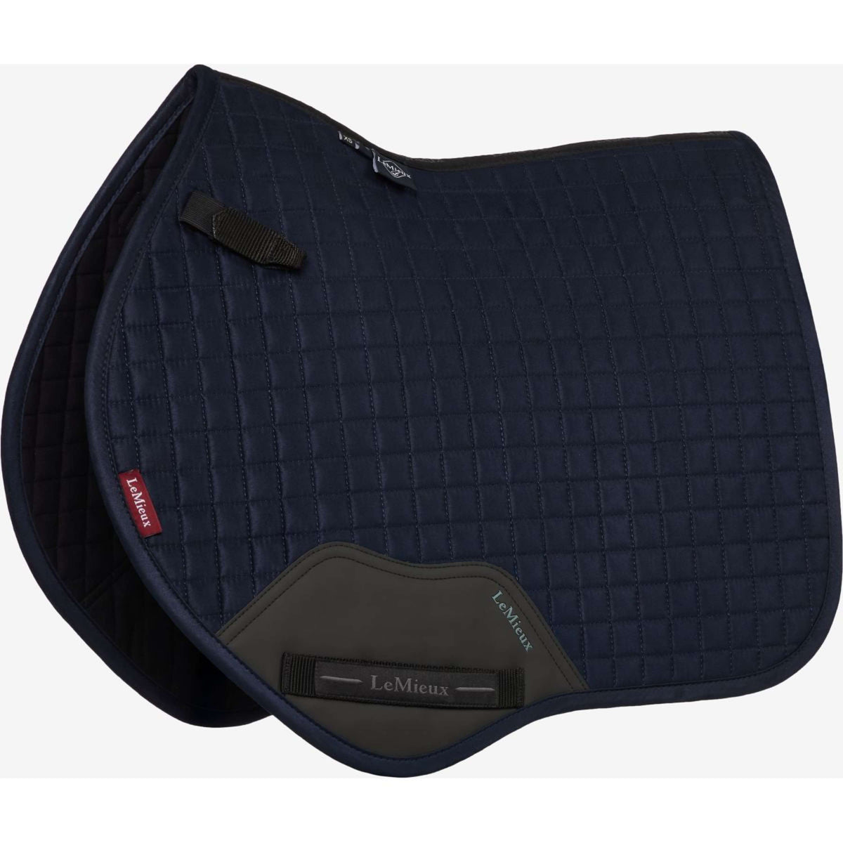 LeMieux Tapis de Selle Mini Suede Square Close Contact Marin