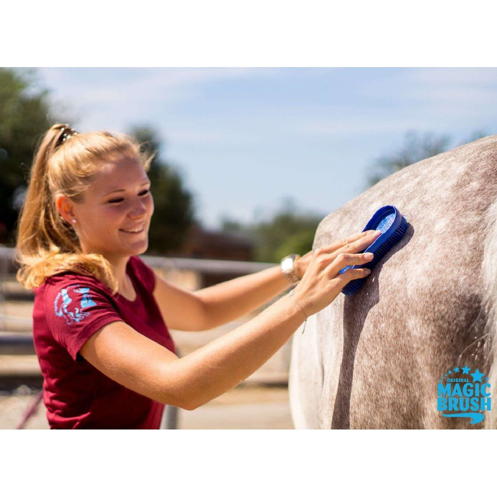 Agradi Horse Magic Brush Brosse Vert Foncé