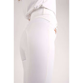Montar Pantalon d'Équitation Molly Rosegold Highwaist Full Grip Blanc
