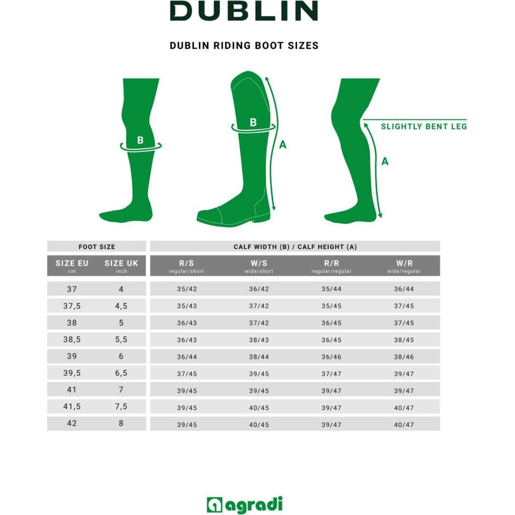 Dublin Bottes Galtymore Tall Dress Noir