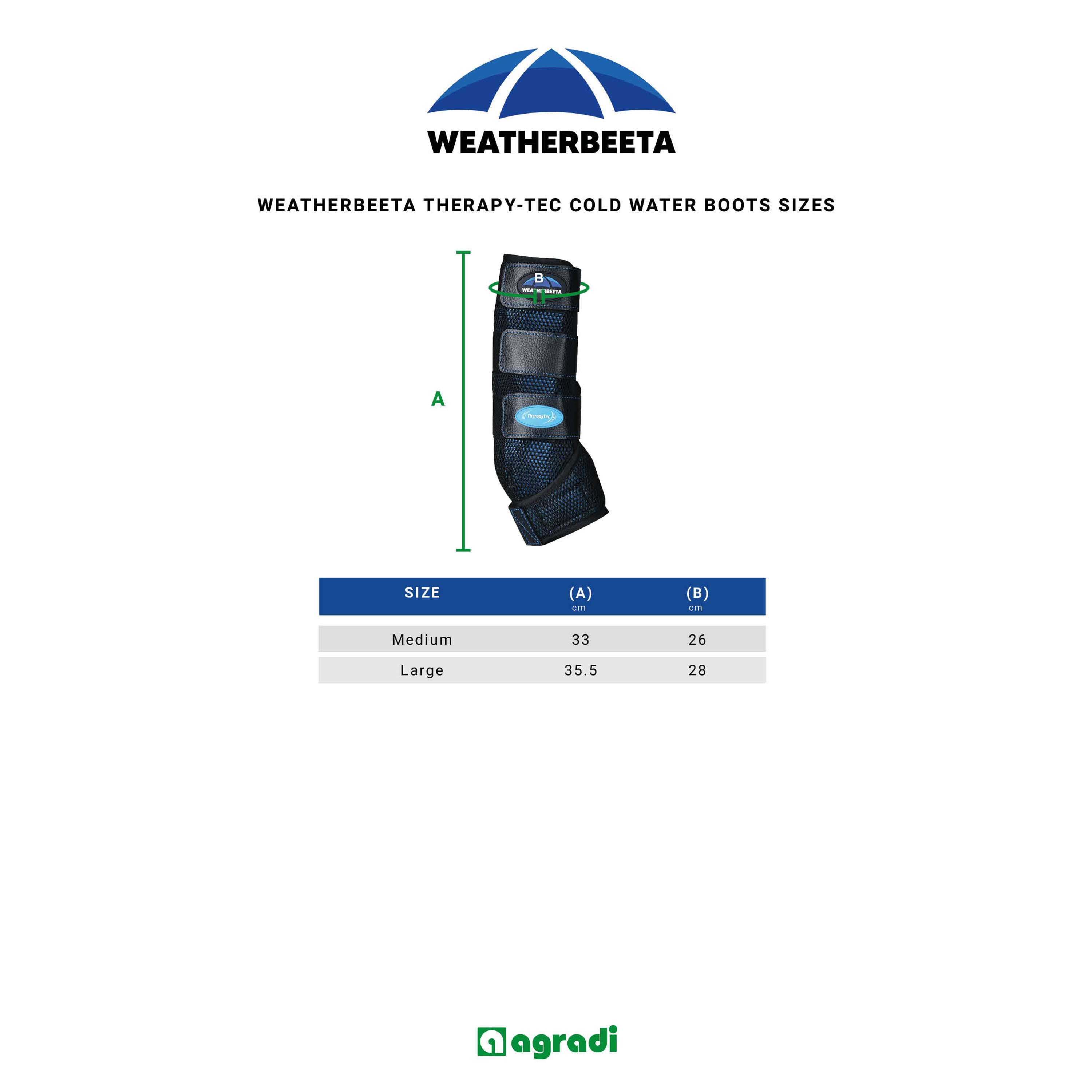 WeatherBeeta Ice Boots Therapy-Tec Cold Water Noir/Bleu