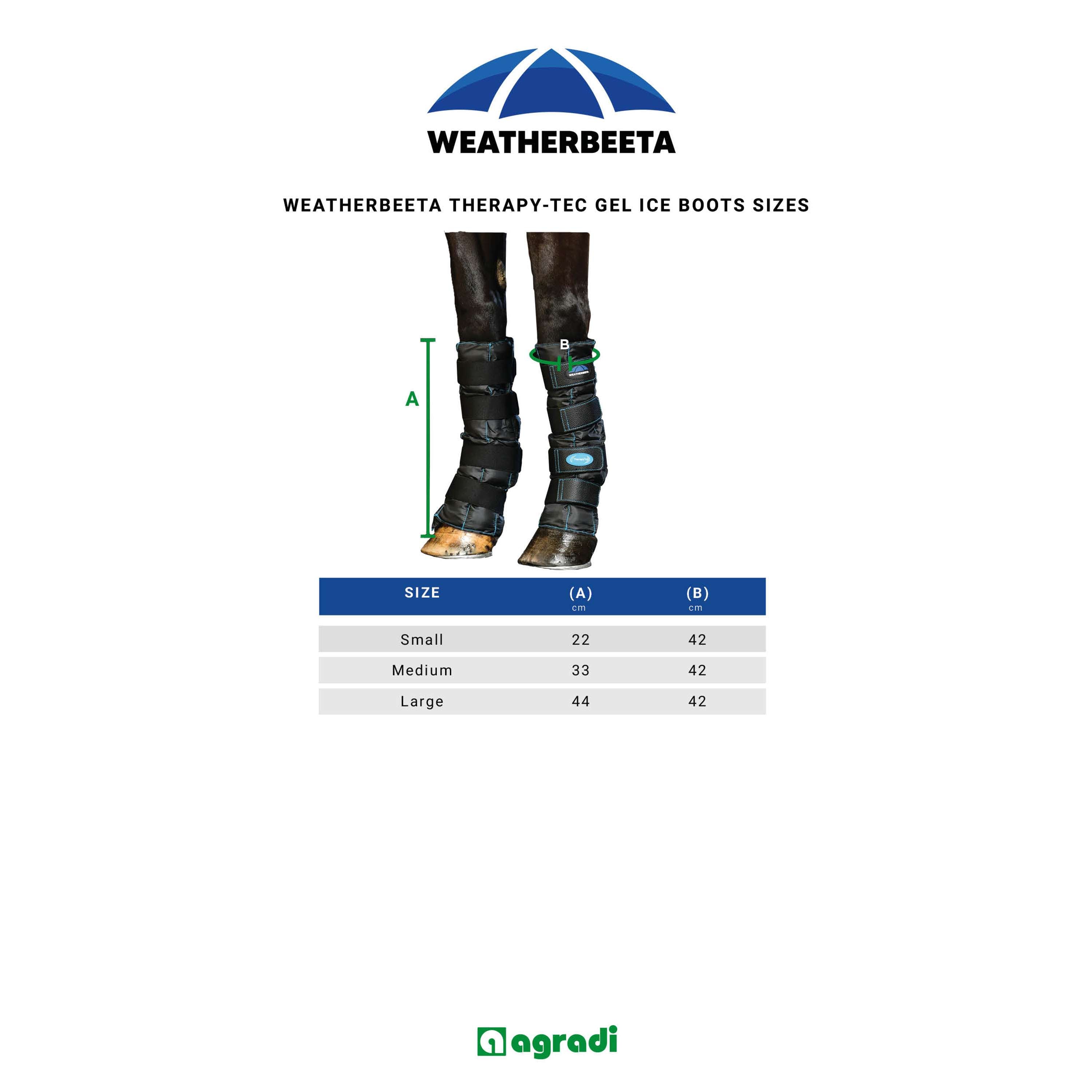 WeatherBeeta Ice Boots Therapy-Tec II Gel Noir