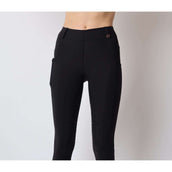 Montar Legging d'Équitation Michelle Rosegold Logo Noir