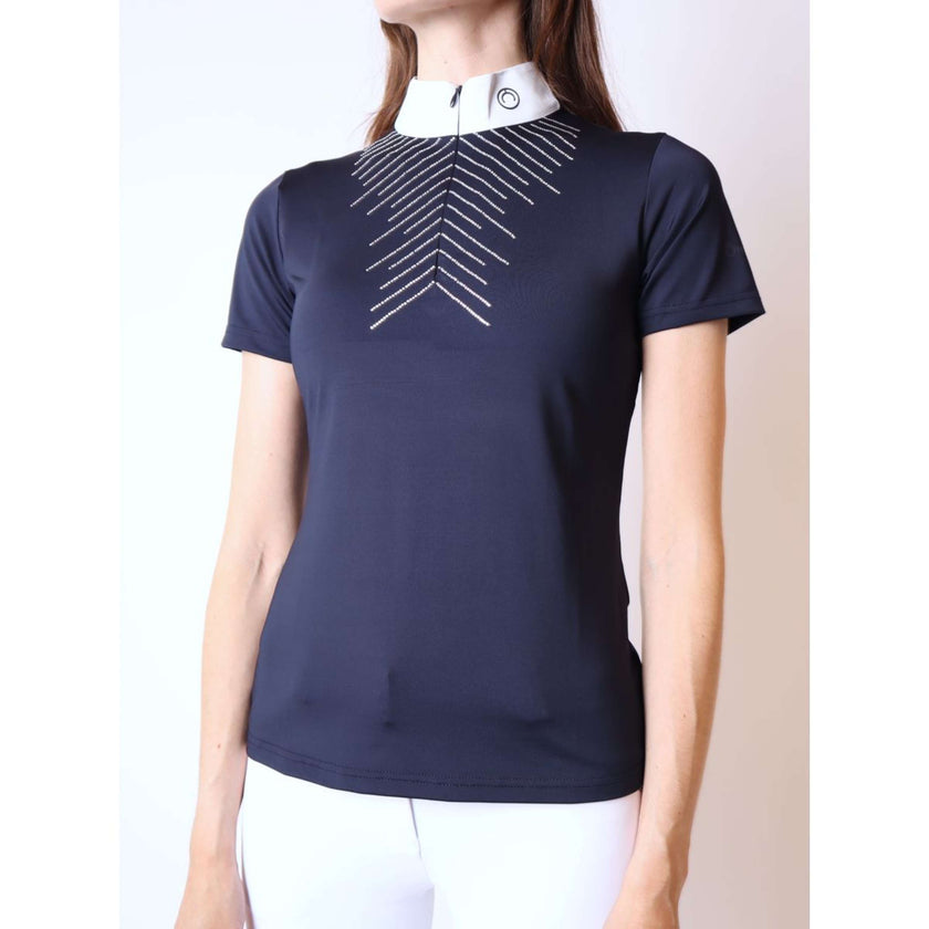 Montar T-shirt de Concours Bling MonTech Marin foncé Montar T-shirt de Concours Bling MonTech Marin foncé