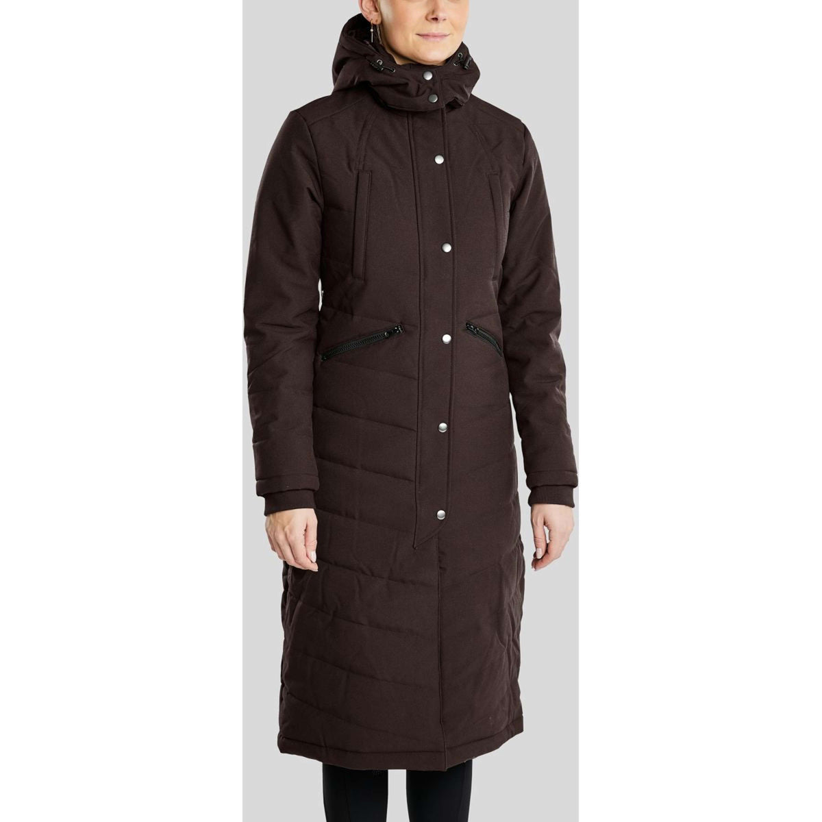 Montar Veste Dicte Long Marron