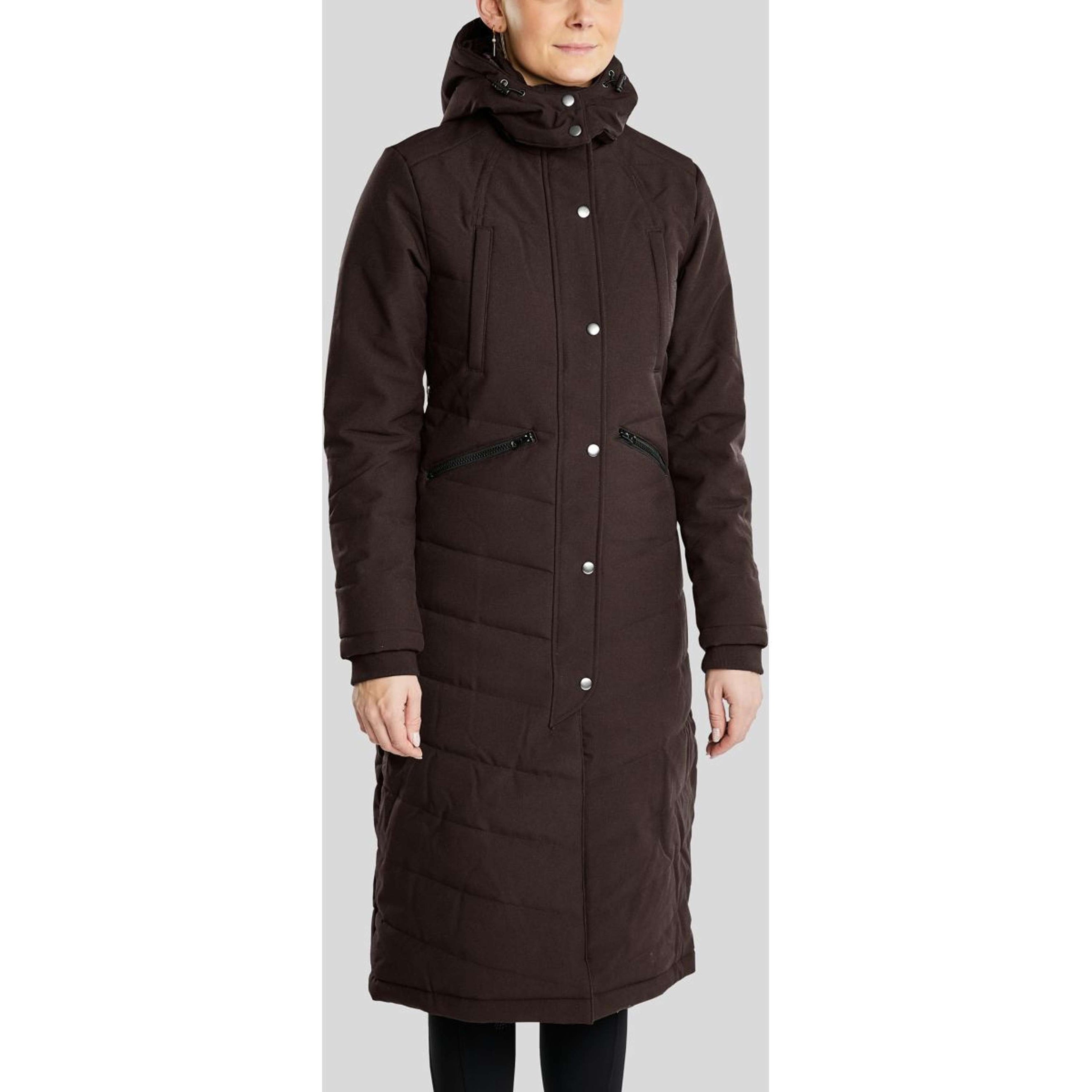 Montar Veste Dicte Long Marron
