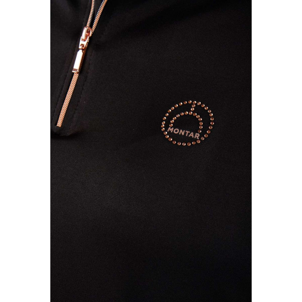 Montar Chemise Everly Rosegold Junior Longues Manches Noir