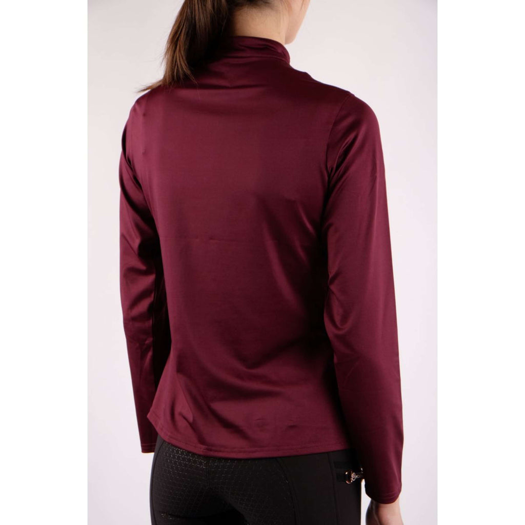 Montar Chemise Everly Rosegold Longues Manches Prune