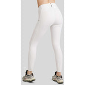 Montar Pantalon d'Équitation MoEmilia Full Grip Blanc