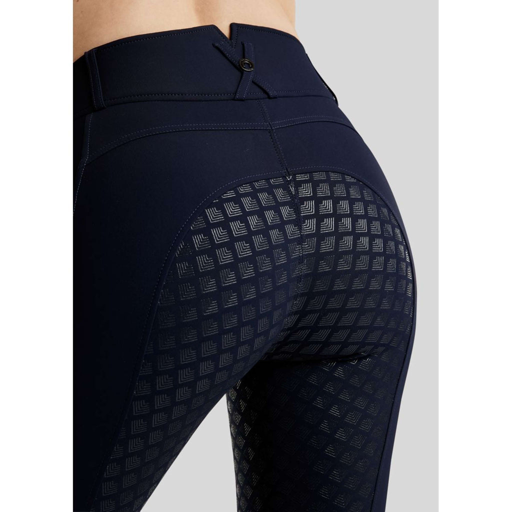 Montar Pantalon d'Équitation MoEmilia Full Grip Marin