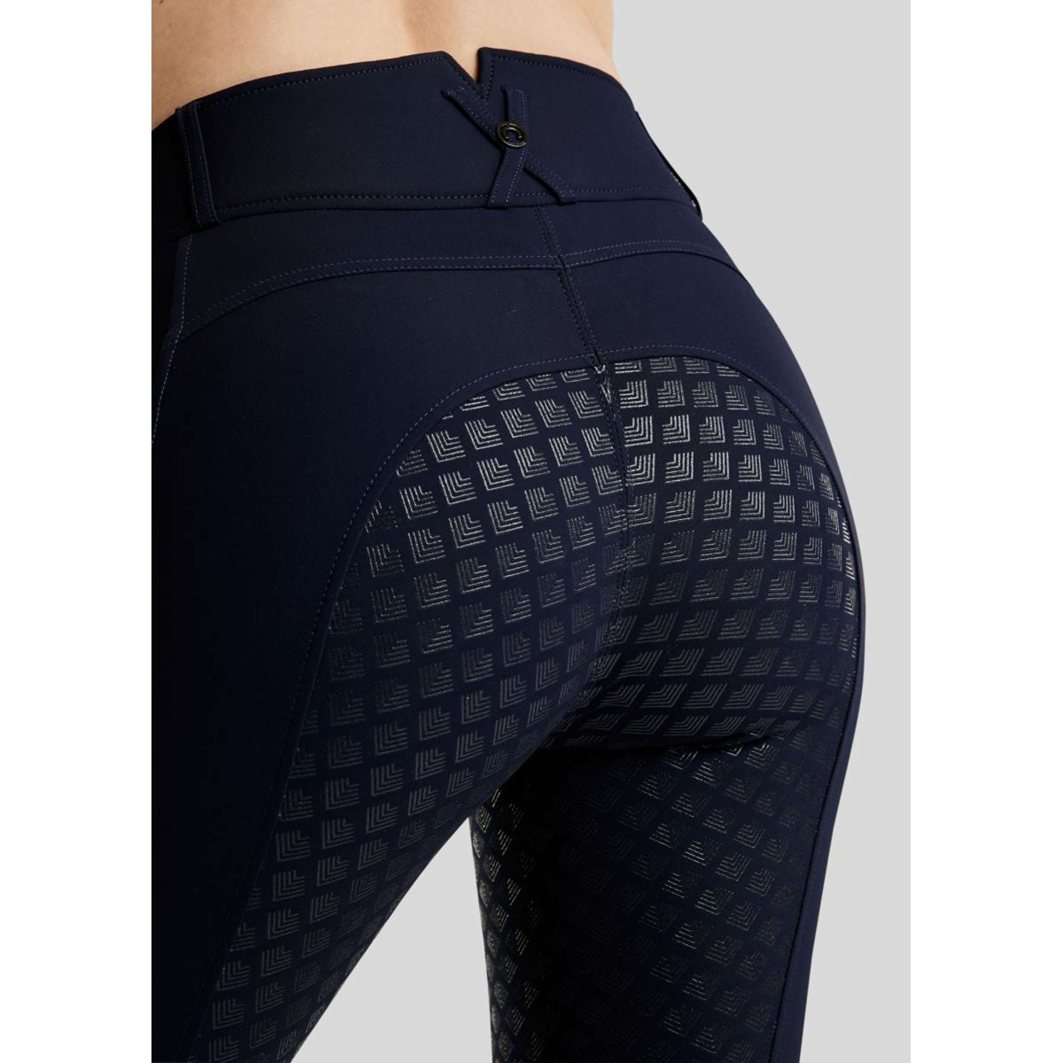 Montar Pantalon d'Équitation MoEmilia Full Grip Marin