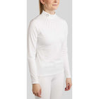 Montar T-shirt de Concours MoEmilia Longues Manches Blanc