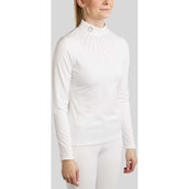 Montar T-shirt de Concours MoEmilia Longues Manches Blanc