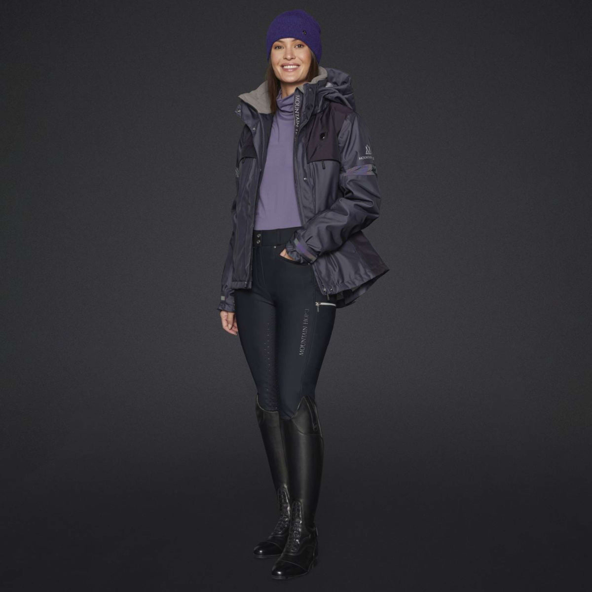 Mountain Horse Veste Royal Grace Violet foncé