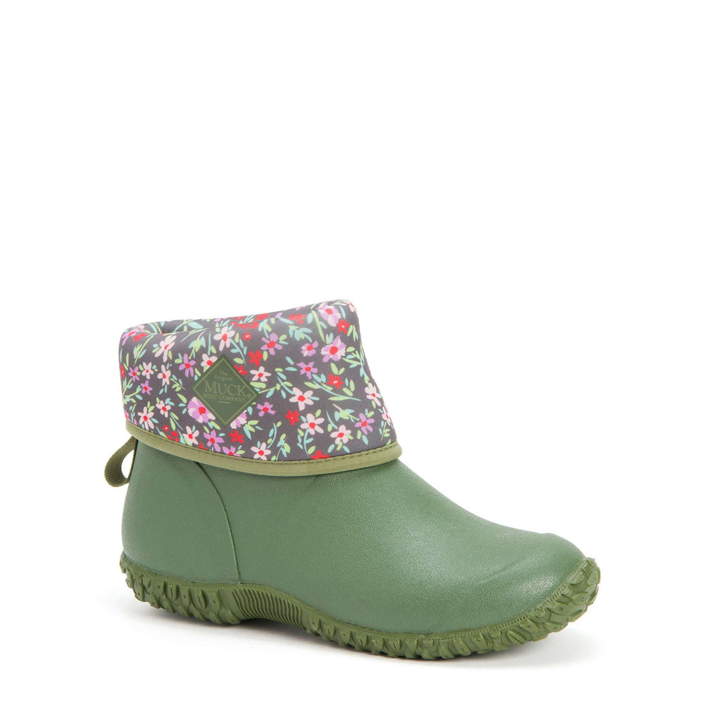 Muck Boot Muckster II Mid Femme Imprimé vert/rose