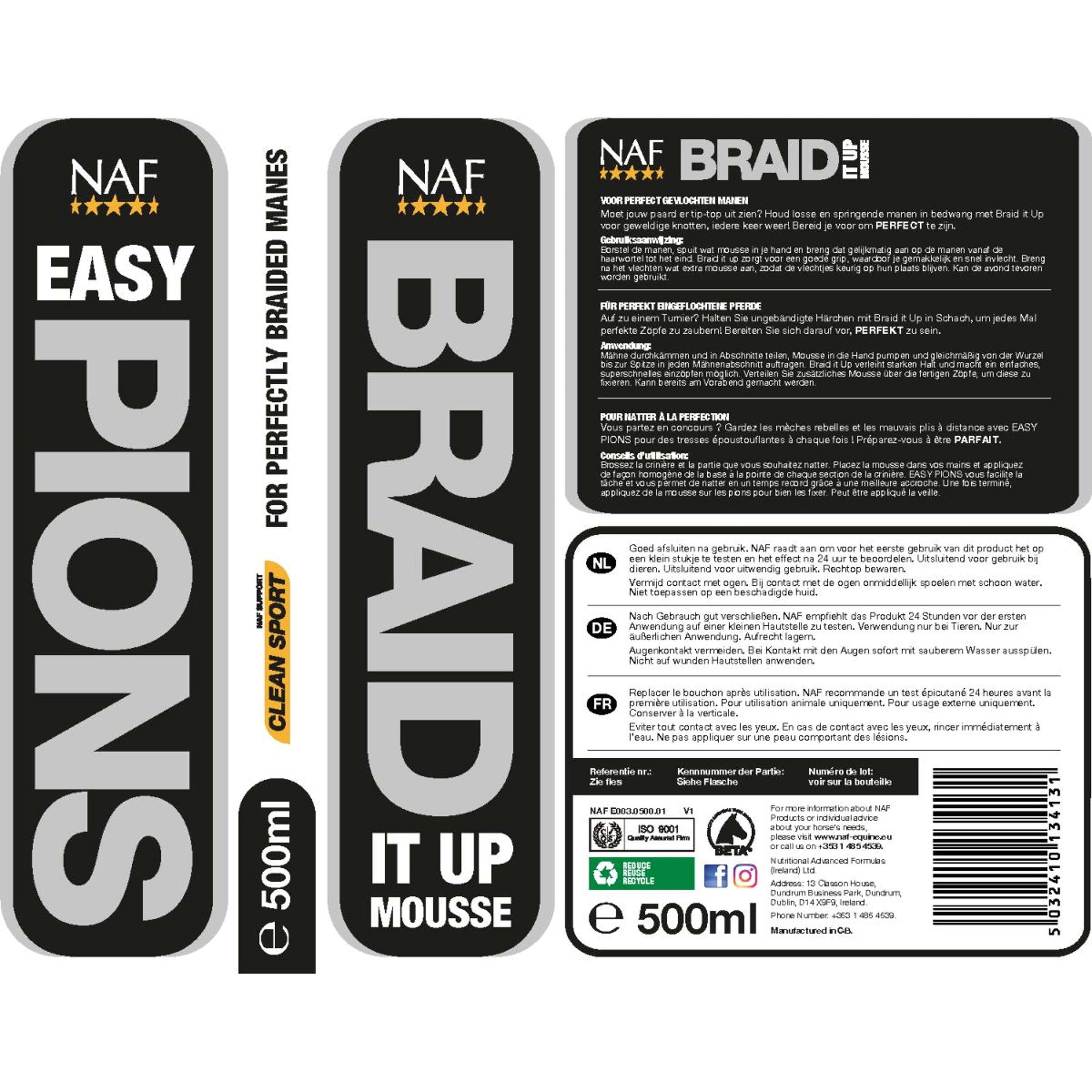 NAF Braid it Up Mousse NAF Braid it Up Mousse