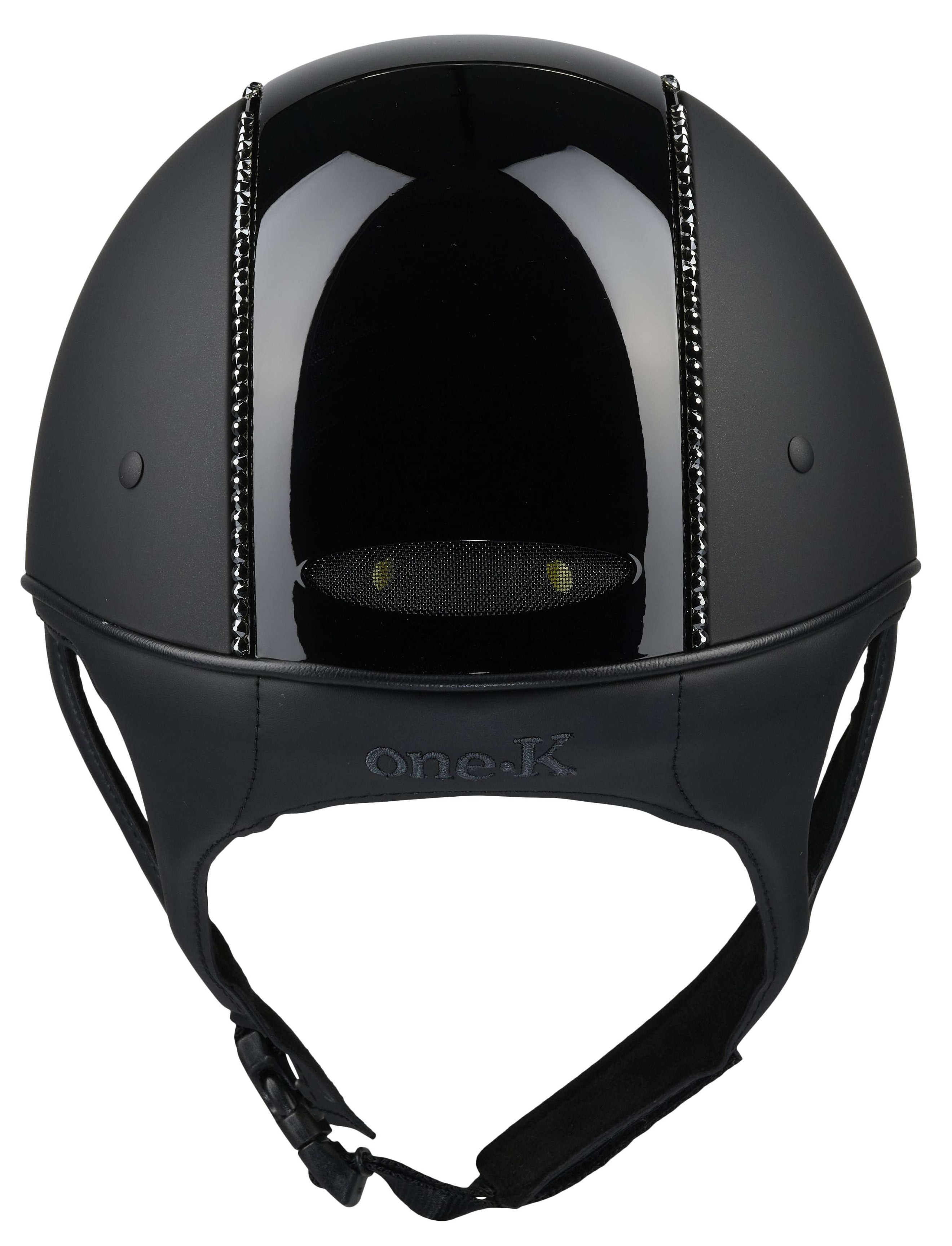 OneK Bombe Mips Defender Matt Glossy Top Swarovski Noir OneK Bombe Mips Defender Matt Glossy Top Swarovski Noir