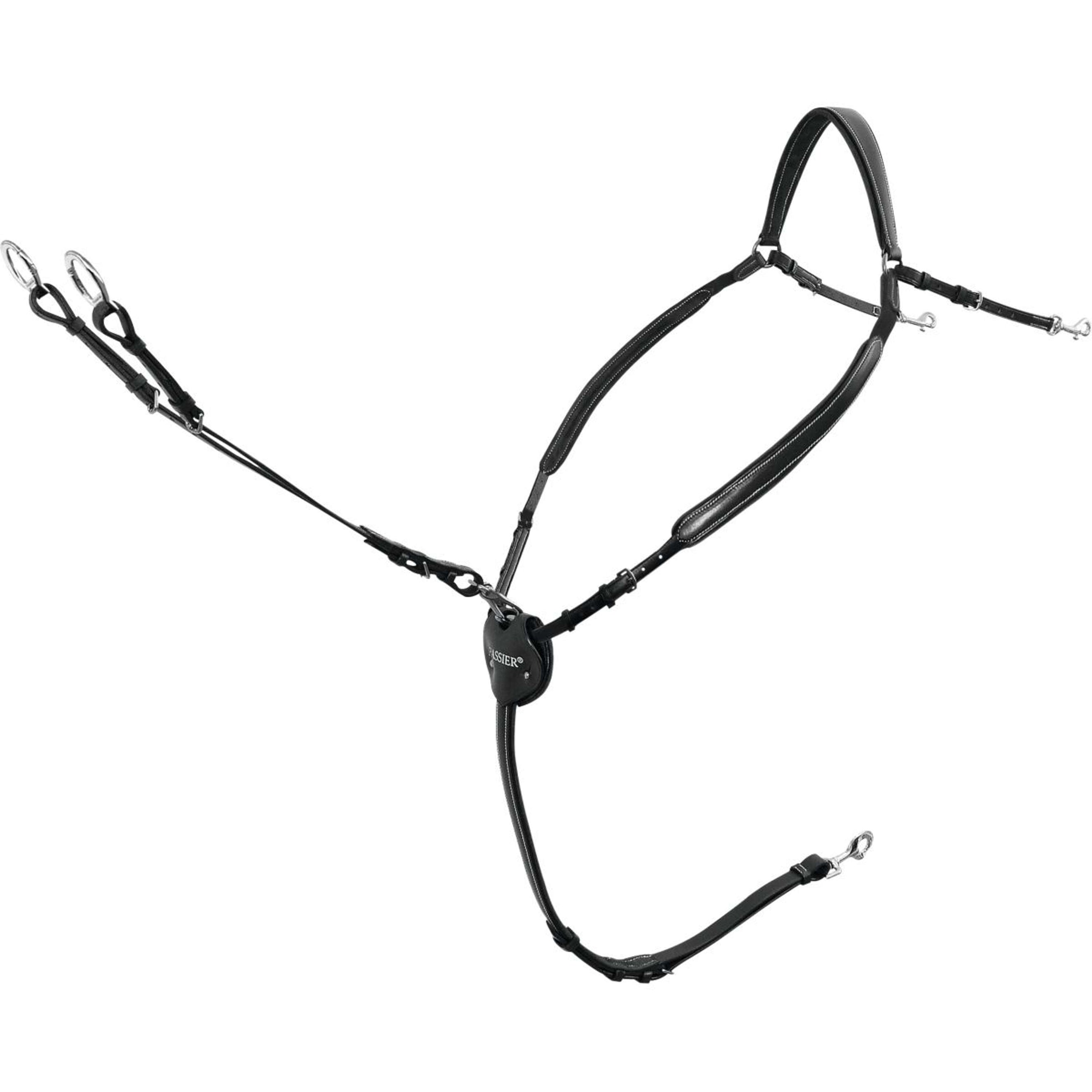 Passier Collier de Chasse Marcus Ehning Noir/Argent Passier Collier de Chasse Marcus Ehning Noir/Argent