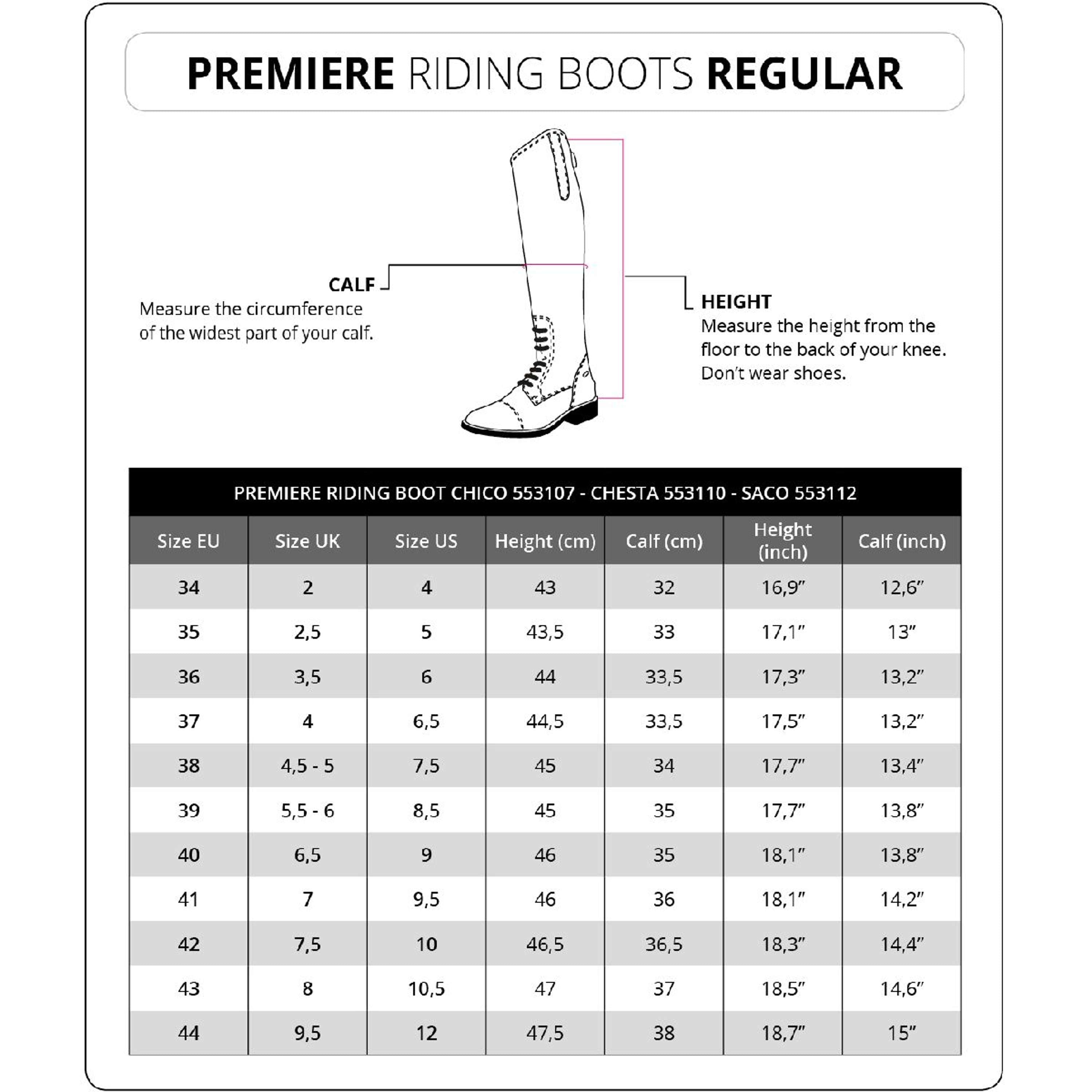 Premiere Bottes d'Équitation Casimir Noir