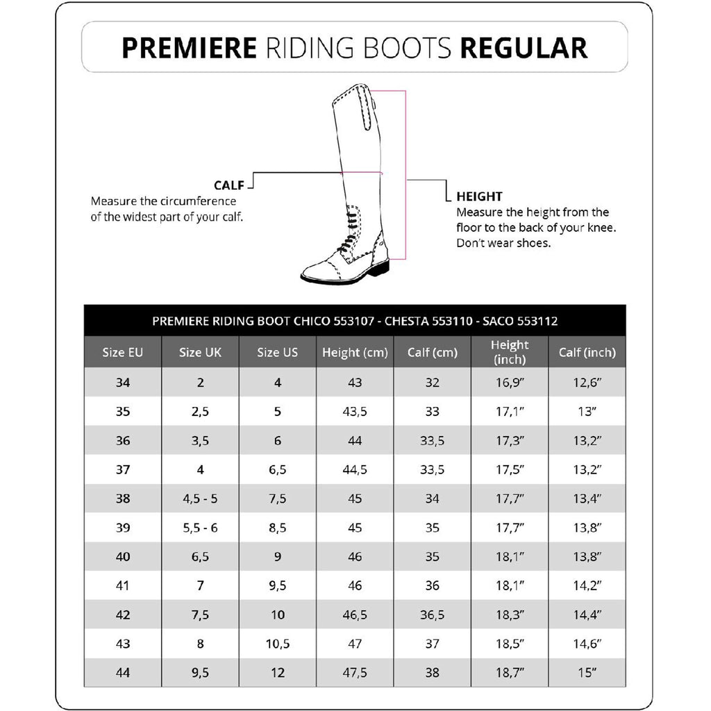 Premiere Bottes d'Équitation Casimir Noir