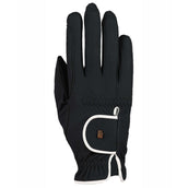 Roeckl Gants d'Équitation Lona Roeck-Grip Lining Noir/Blanc