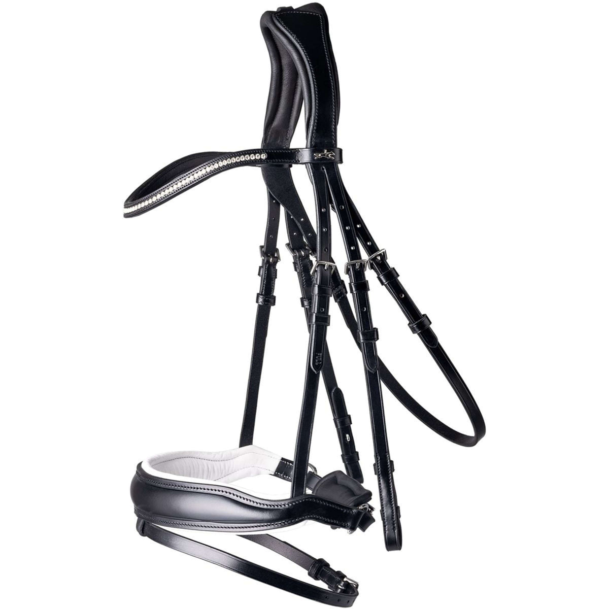 Schockemöhle Bride Premium sports Stanford Noir/Blanc