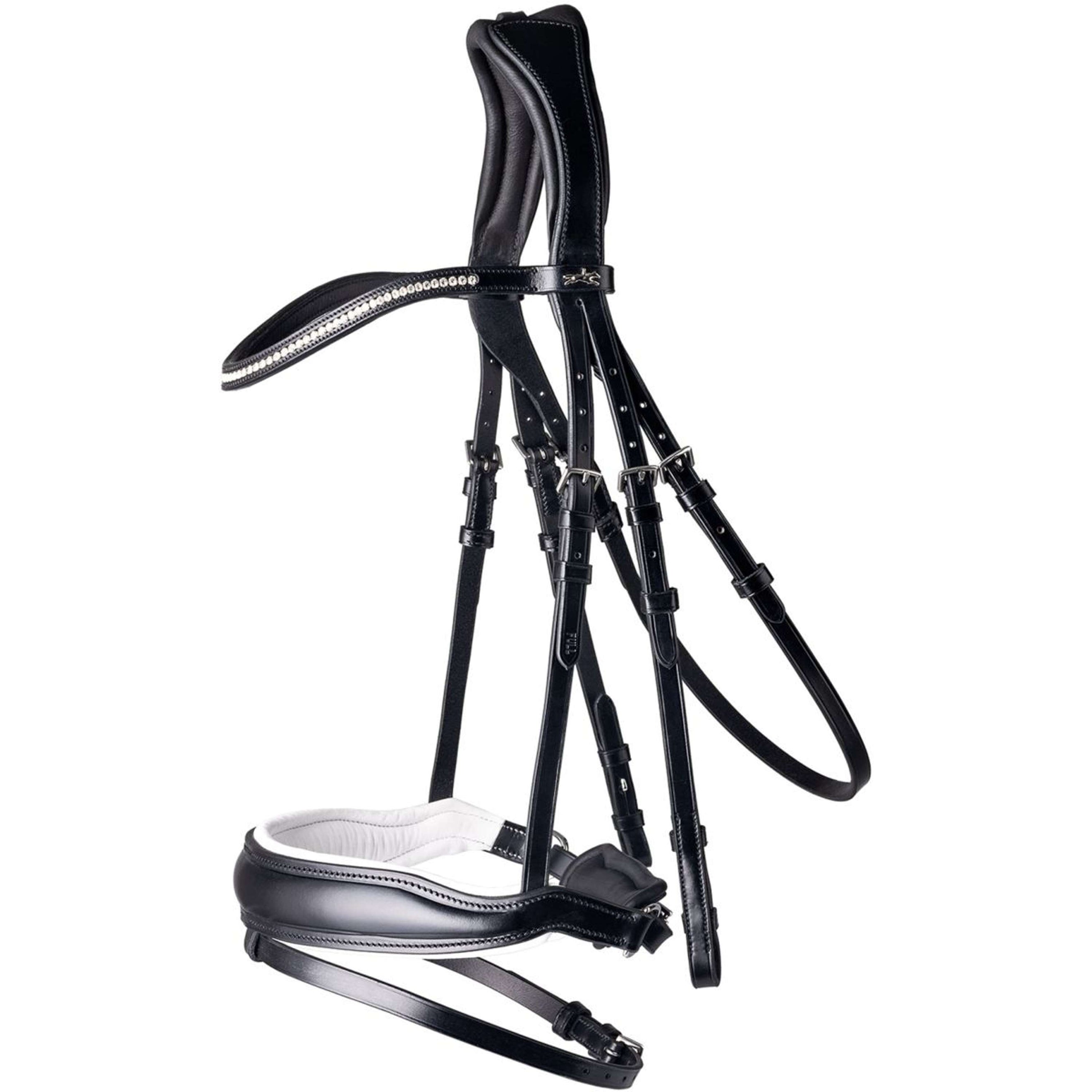 Schockemöhle Bride Premium sports Stanford Noir/Blanc