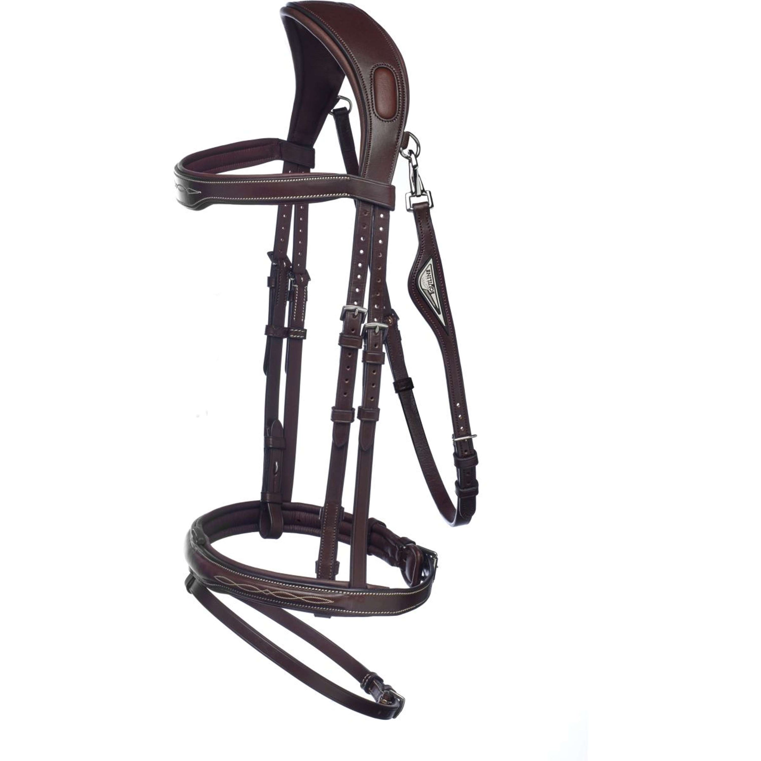 Equiline Bride JP Anatomique Light Marron Equiline Bride JP Anatomique Light Marron