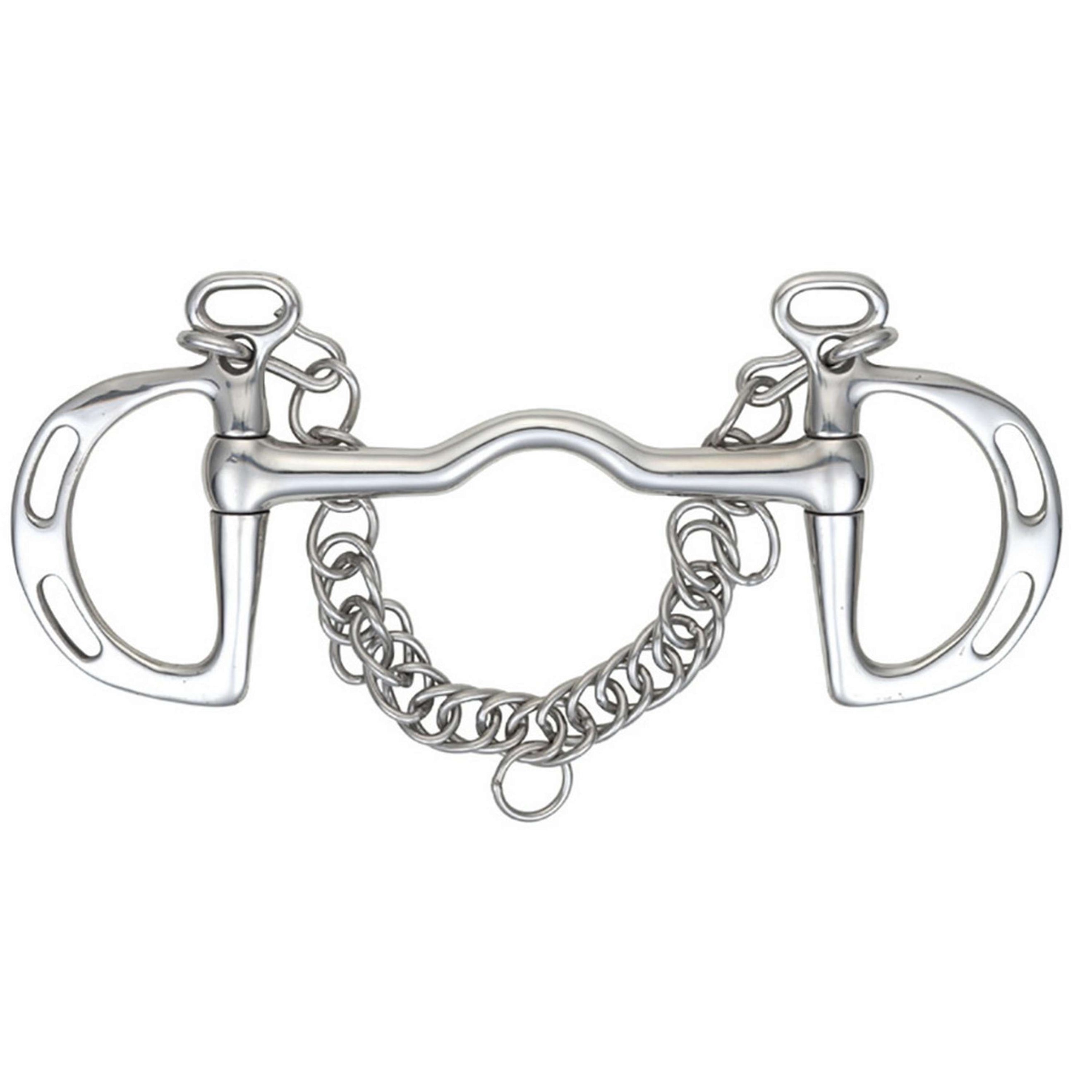 Shires Kimblewick Mors avec Liberté de La Langue RVS Shires Kimblewick Mors avec Liberté de La Langue RVS