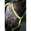 Equi-Flector by Shires Pièce de Poitrail Réfléchissant Fluor Jaune