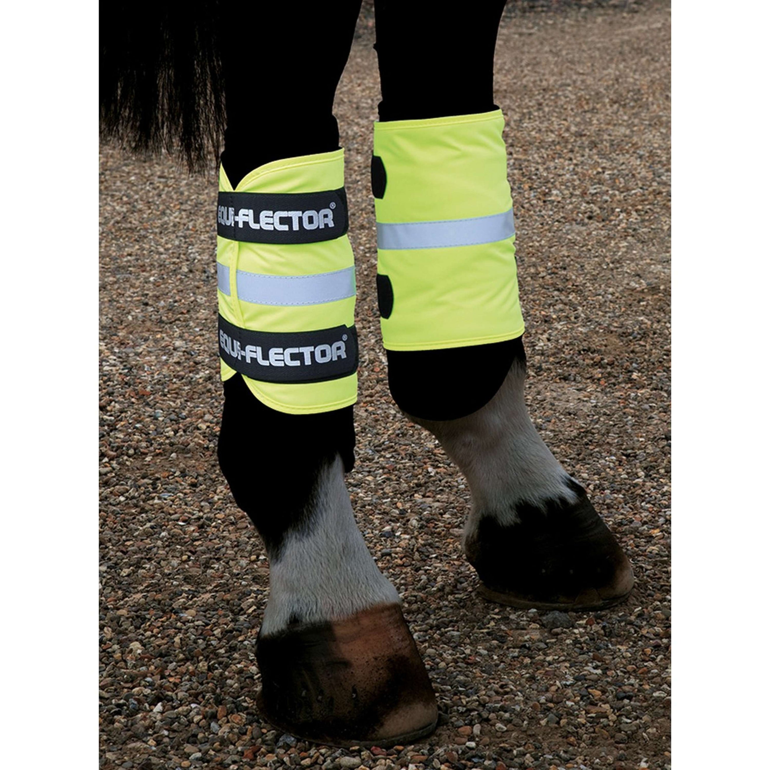 Equi-Flector by Shires Bracelet de Poignet/de Pied Réfléchissant Jaune Equi-Flector by Shires Bracelet de Poignet/de Pied Réfléchissant Jaune