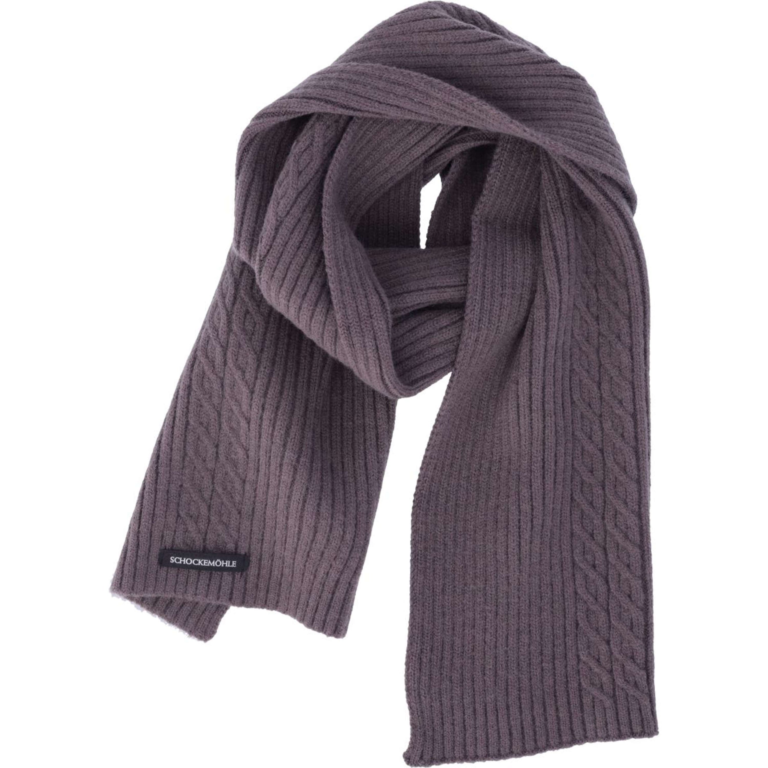 Schockemöhle Echarpe Braided Style Dusty Chocolate Schockemöhle Echarpe Braided Style Dusty Chocolate