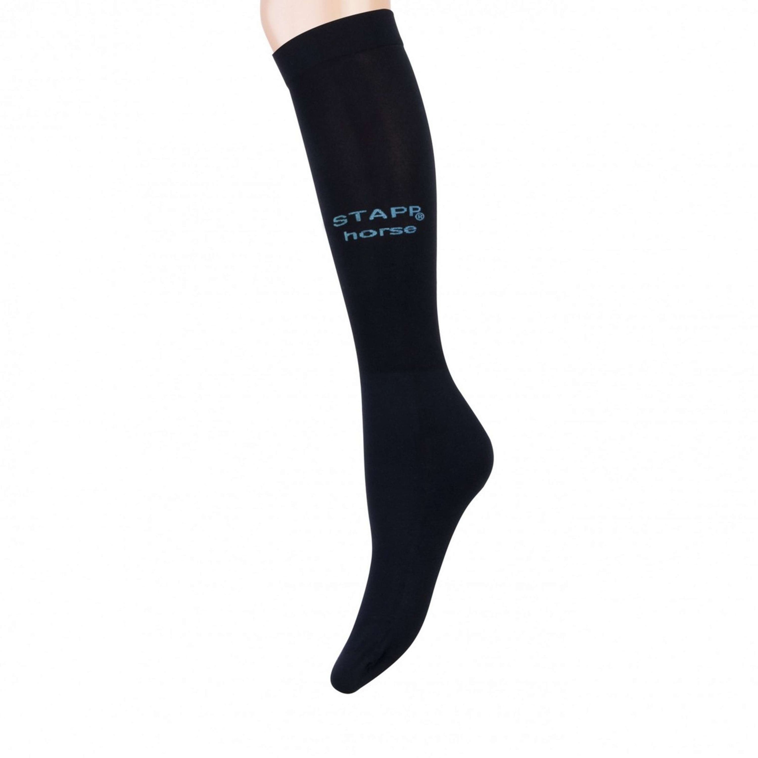 Stapp Horse Chaussettes d'Équitation Ultra Fine 3 Pack Marine