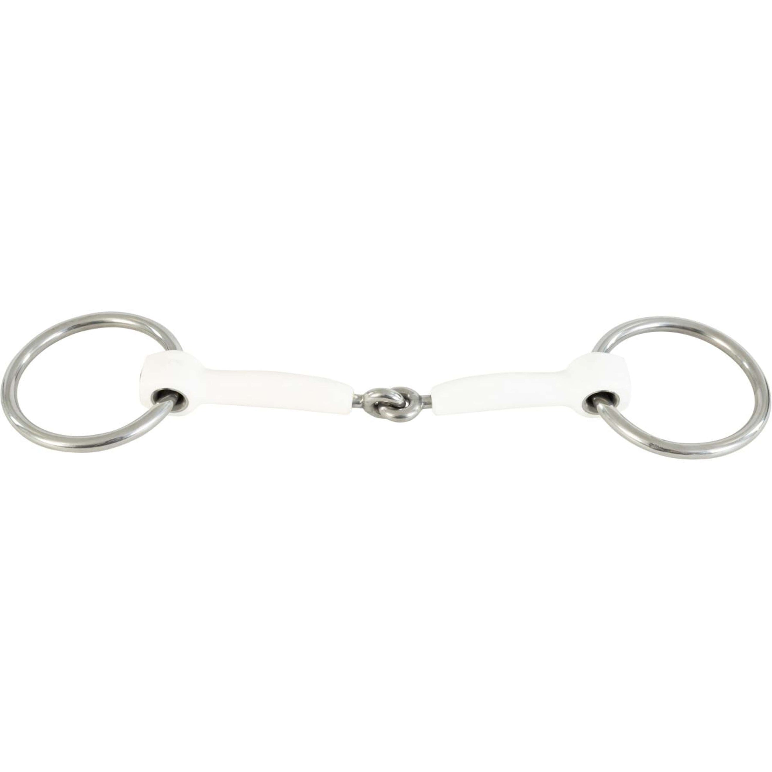 Trust Mors de Filet Inno Sense Bradoon Jointed Soft 12mm Blanc Trust Mors de Filet Inno Sense Bradoon Jointed Soft 12mm Blanc