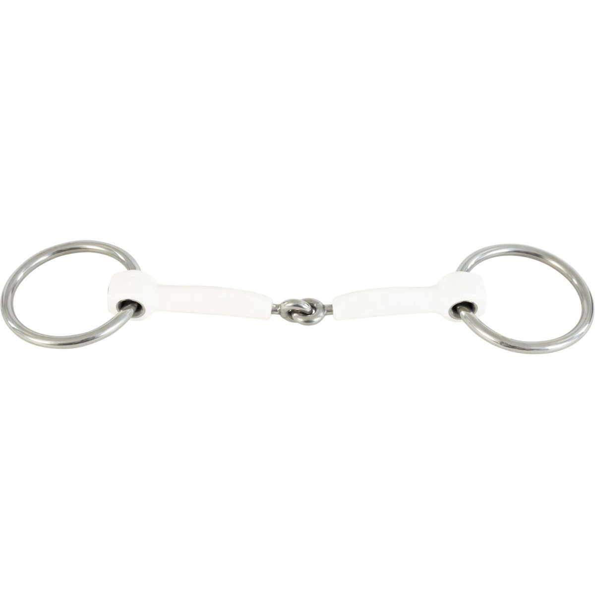 Trust Mors de Filet Inno Sense Bradoon Jointed Soft 12mm Blanc